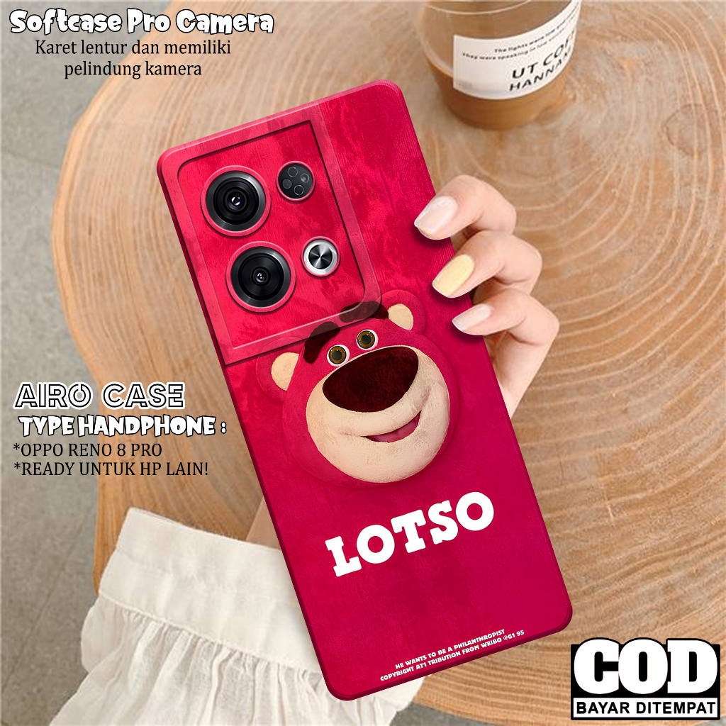Case Oppo Reno 8 pro Terbaru - Softcase Oppo Reno 8 pro - Fashion Case KARTUN - Casing Oppo Reno 8 p