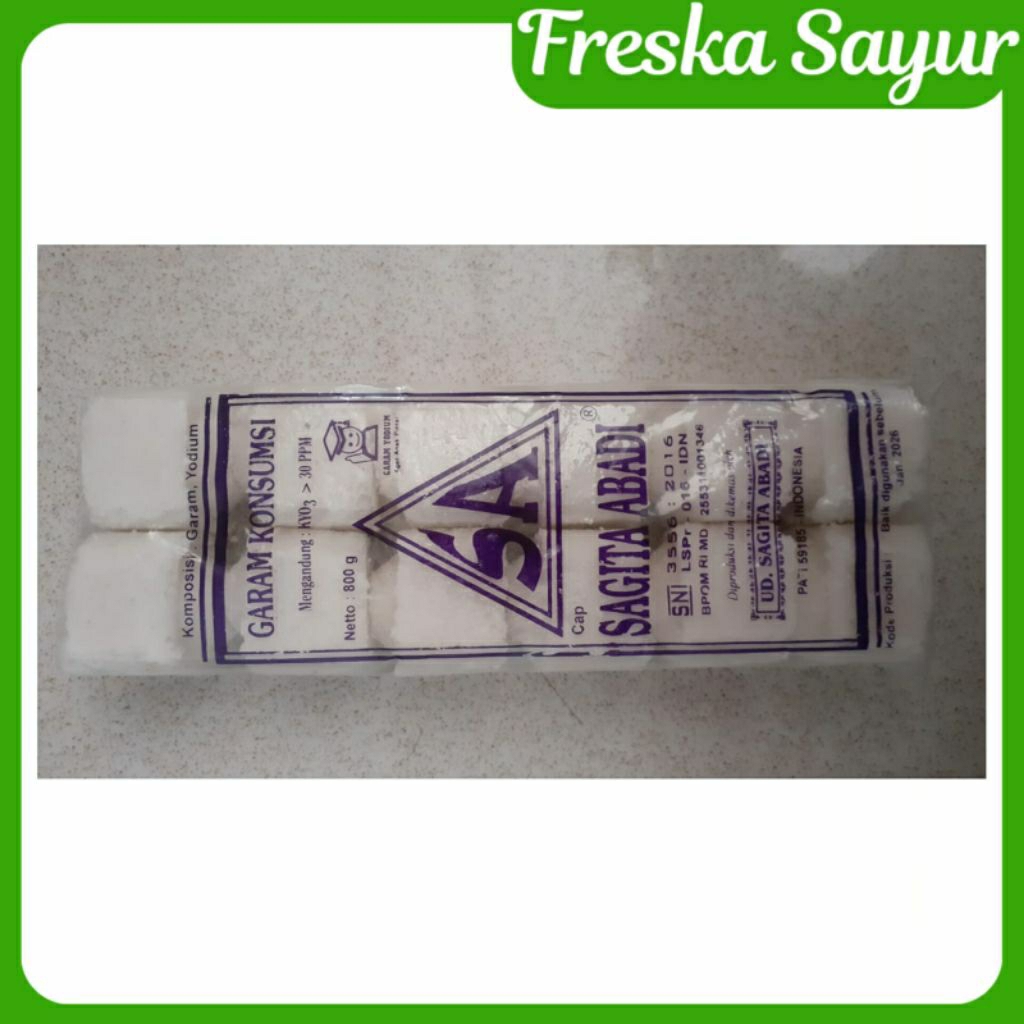 Garam Batang Sagita Abadi 800 gr (isi 12)