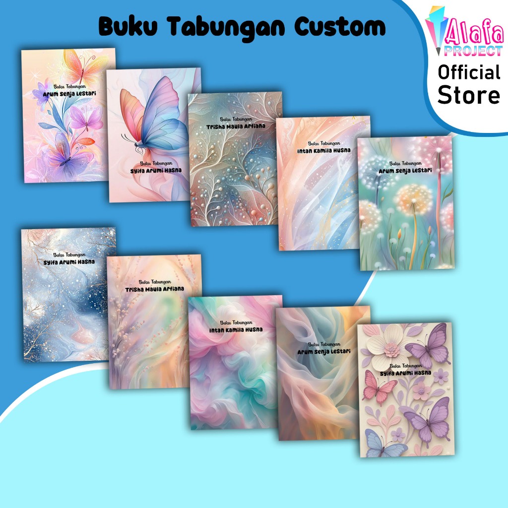 

Alafakingdom Buku Tabungan Custom 201-210