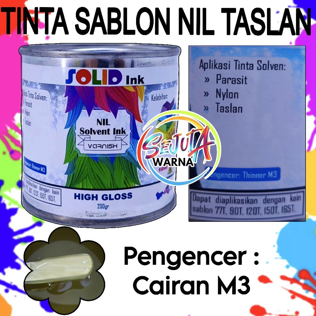 

TINTA SABLON PAYUNG NIL VARNISH TASLAN PARASUT 200GR