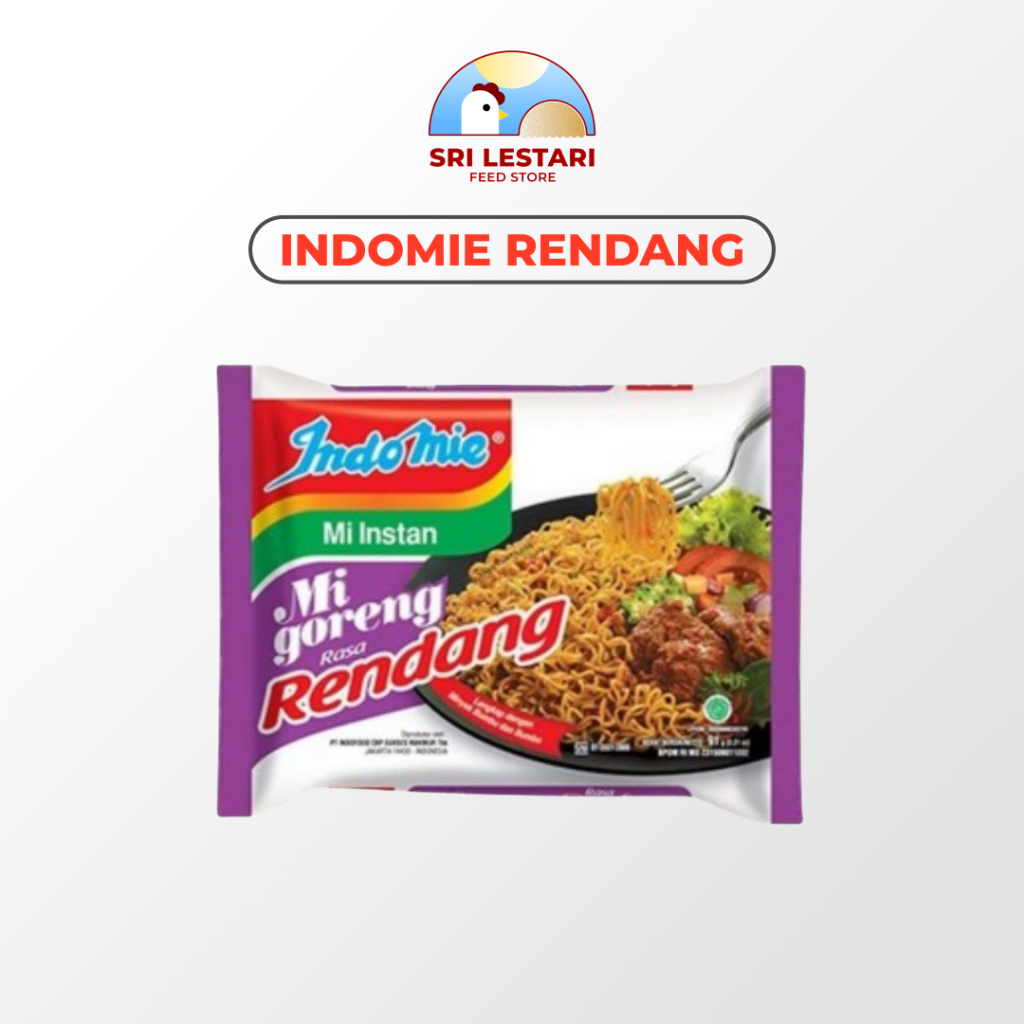 

MIE INDOMIE GORENG RENDANG ENAK