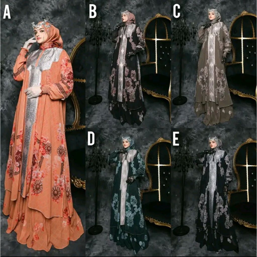 RAFANDA GAMIS DRESS SULTAN SET SYAR'I TERBARU