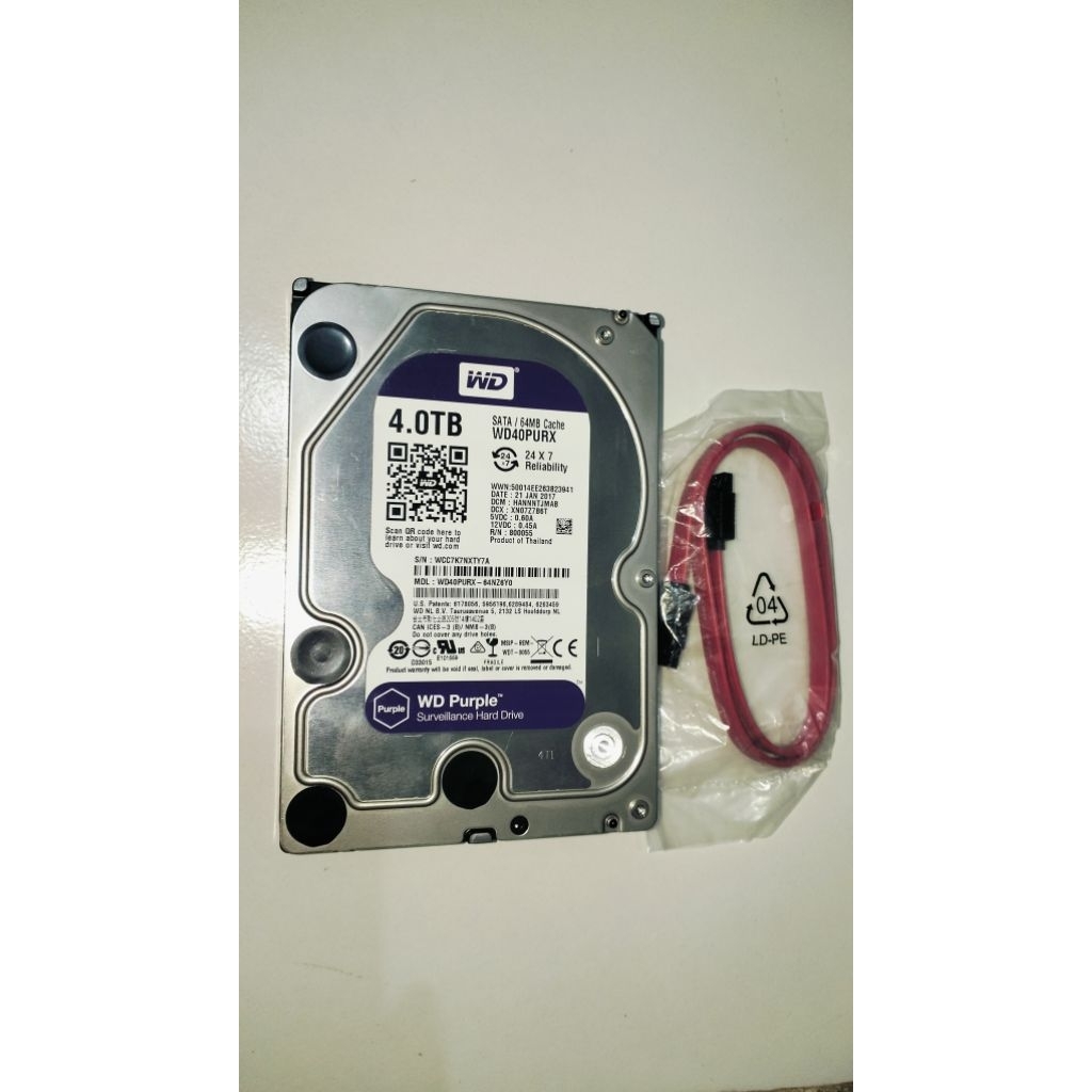 Hardisk4TB,WDPURPLE.