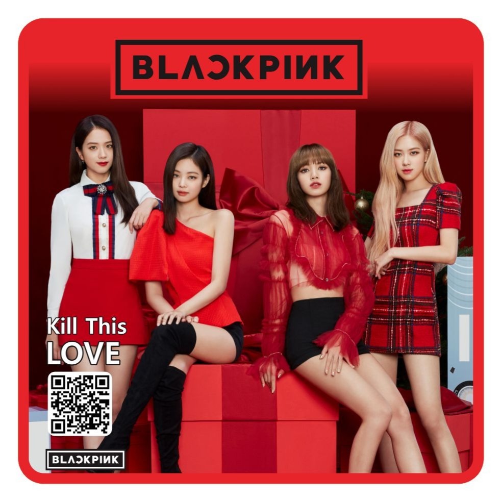 

Sticker Blackpink Embos 3D – Desain BPG - K03 Full Member | Bahan PVC Anti Air