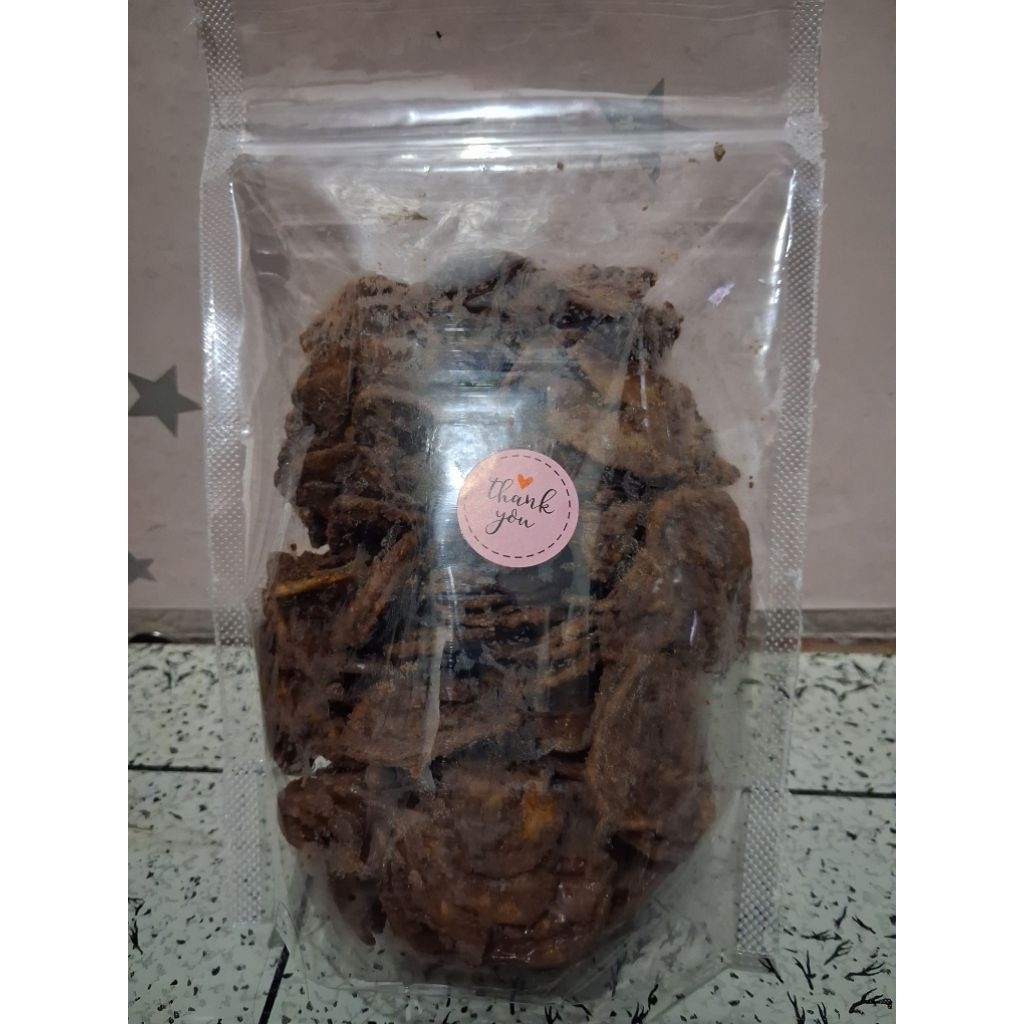 

PISANG COKLAT LUMER,gurih nagih,kriuk kriuk,manis,di makan ga mau berhenti ukuran 500 gram