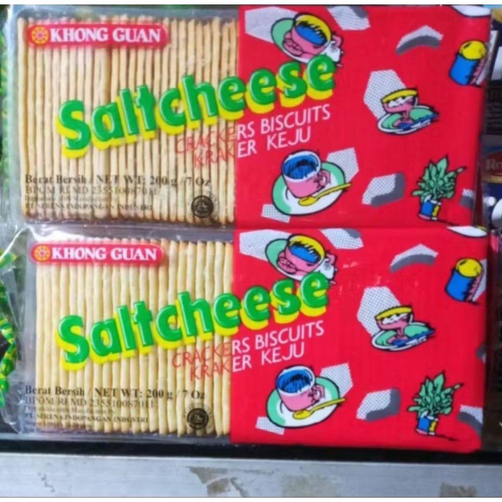 

Khong Guan Saltcheese Crackers 200 Gr Biskuit Snack Cemilan/200 GRAM SALTCHESE KHONG GUAN/ KEJUCRACKER 200 gram/ KHONG GUAN BISKUIT KEJU