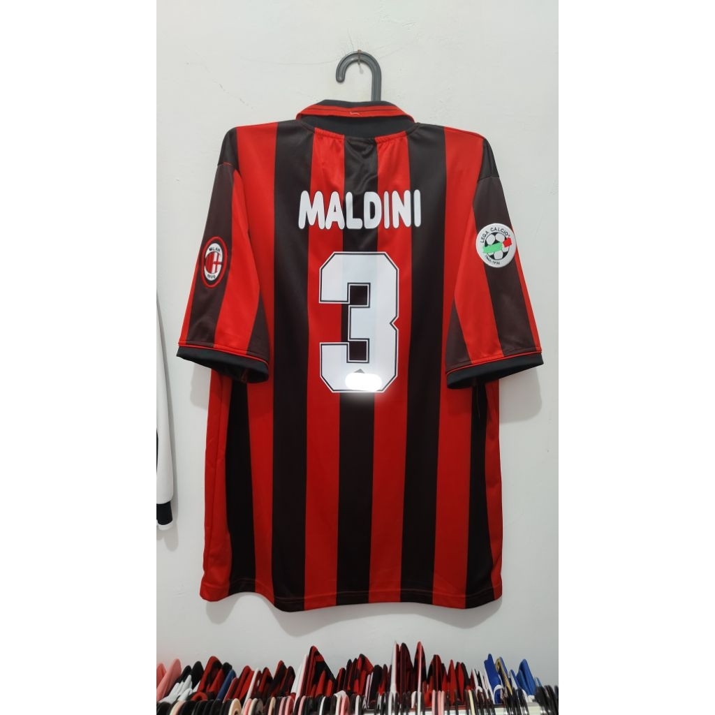 jersey retro Milan Maldini size XXXL LD63