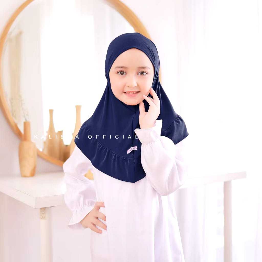 Kerudung krudung jilbab hijab instan ank Anak sekolah sd tk paud Perempuan terbaru 2025 modern kekin