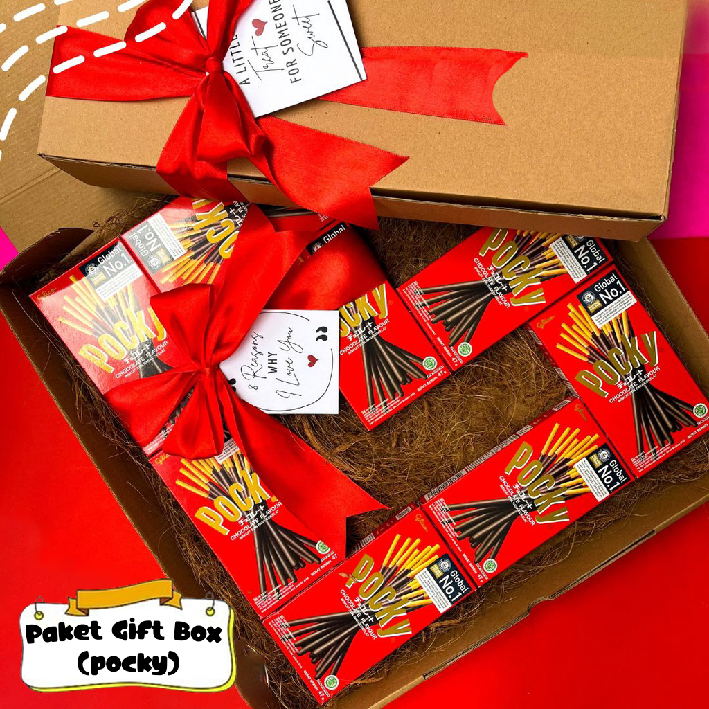 

Paket Gift Box Pocky (Kado ulang tahun, anniversary, gift dll)
