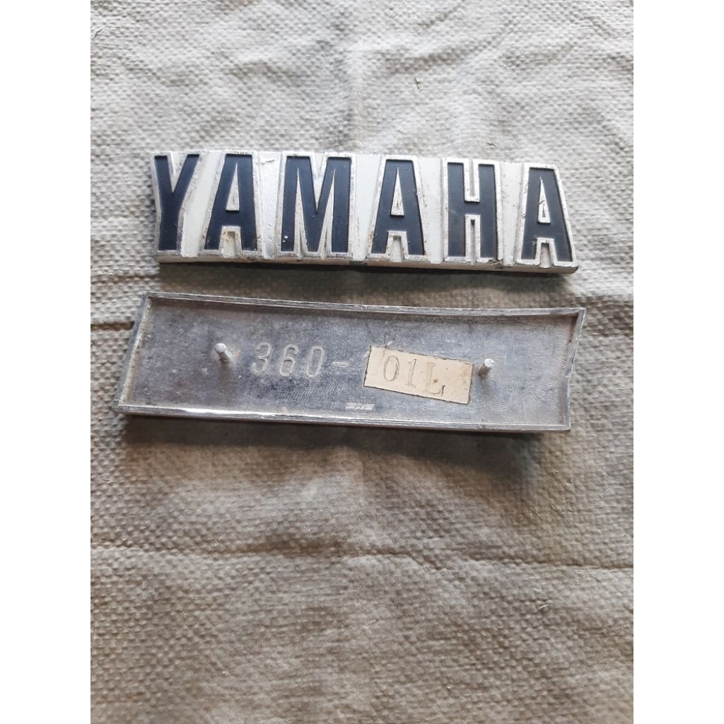emblem tangki yamaha RD250 RD350 rd 250 rd 350 original baru