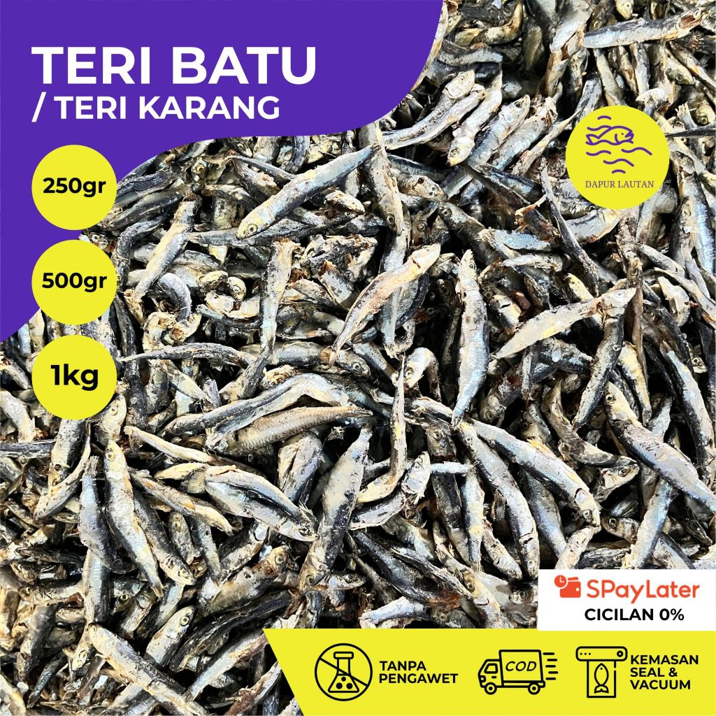 

Ikan Teri Batu / Teri Karang Berat 250 gram, 500 gram, & 1 kg