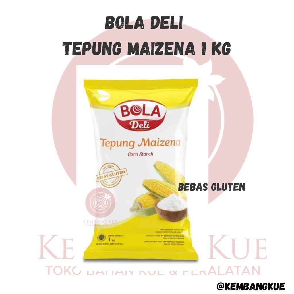 

BOLA Deli Tepung Maizena 1 kg/Maizena bola {KK}
