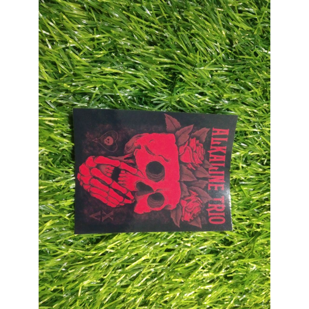 stiker vinyl alkaline trio