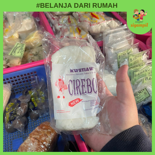 

Kwetiau Cirebon Kenyal Lembut 350gr