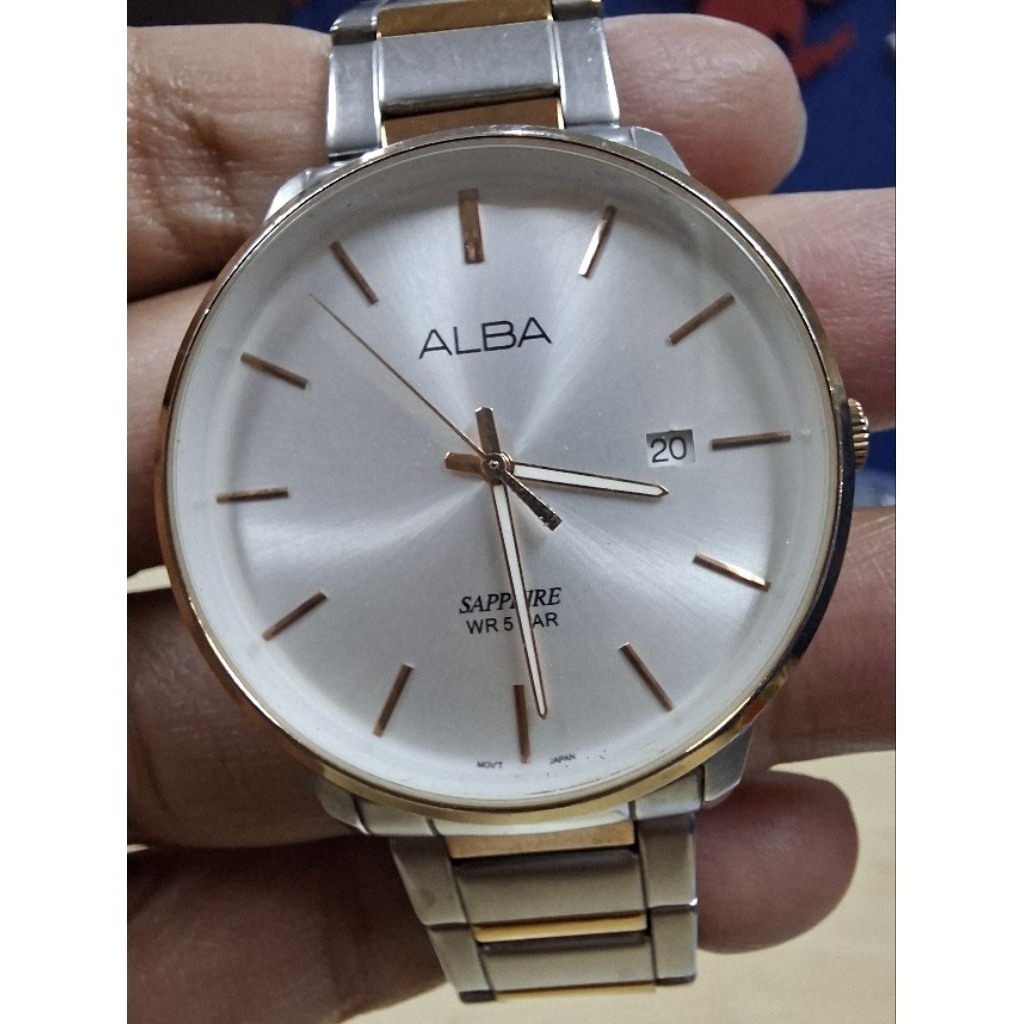 ALBA Prestige Quartz Saphire Glass