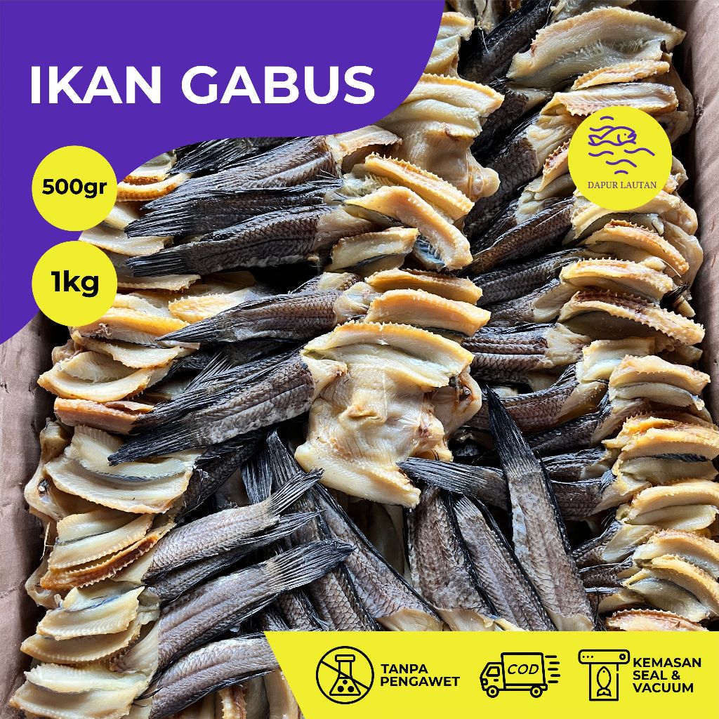 

Ikan Asin Gabus 500 gram & 1 kg