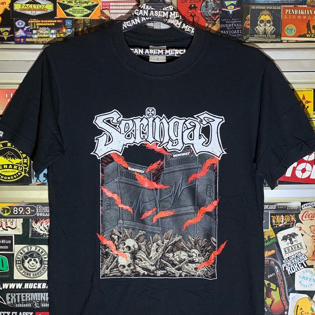 Kaos Mischief x Seringai - Amplifier Memanas | Tshirt Original Merchandise