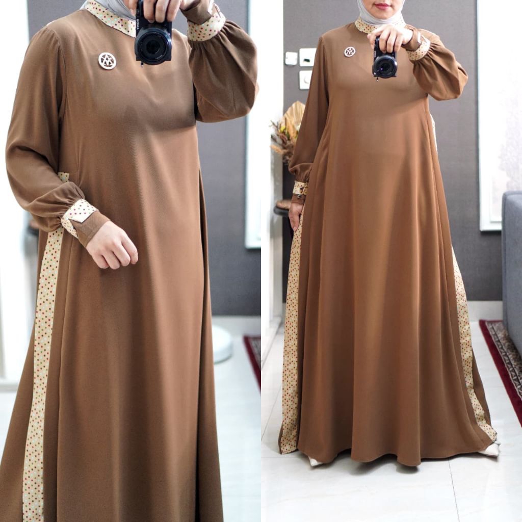 Latisha Dress Moeslim by AMORI DESIGN