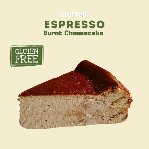 

Basque Burnt Cheesecake Slice - Espresso