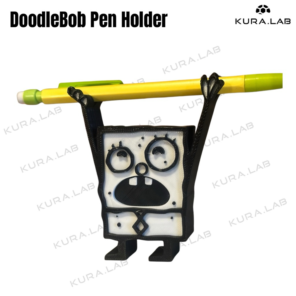 

DoodleBob Pen Holder | Tempat Pensil Unik & Lucu Gaya Karakter – [KURA.LAB]