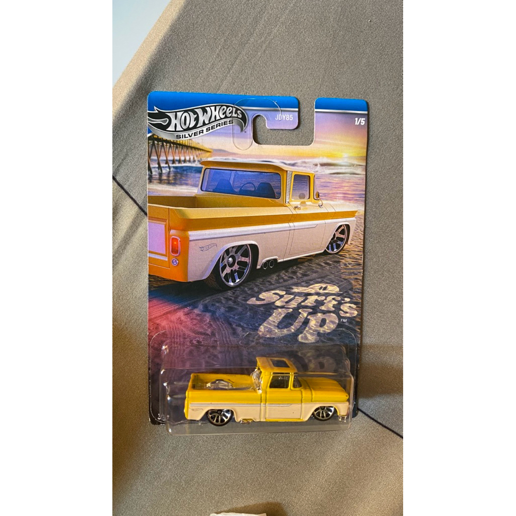 Custom '62 Chevy Pickup Hotweels Silver Series