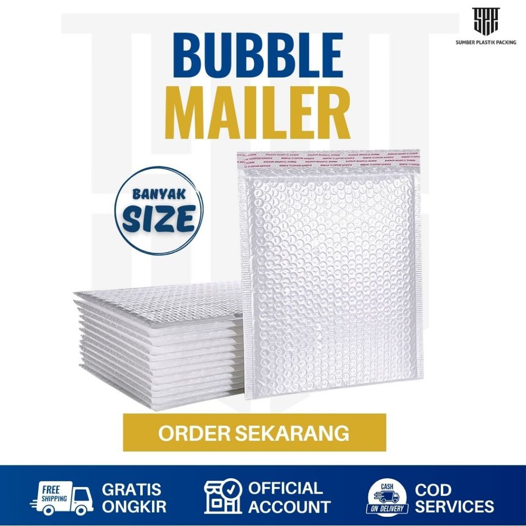 

AMPLOP MAILER - BUBBLE MAILER PLASTIK PACKING