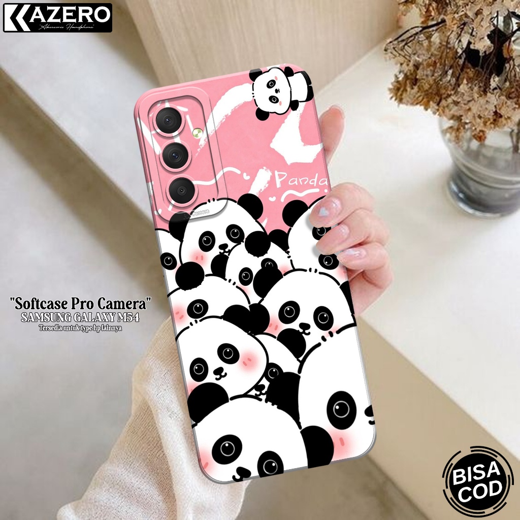 Kesing Samsung Galaxy M54 Fashion Case Kartun Softcase Samsung Galaxy M54 Silikon Pro Camera Casing 