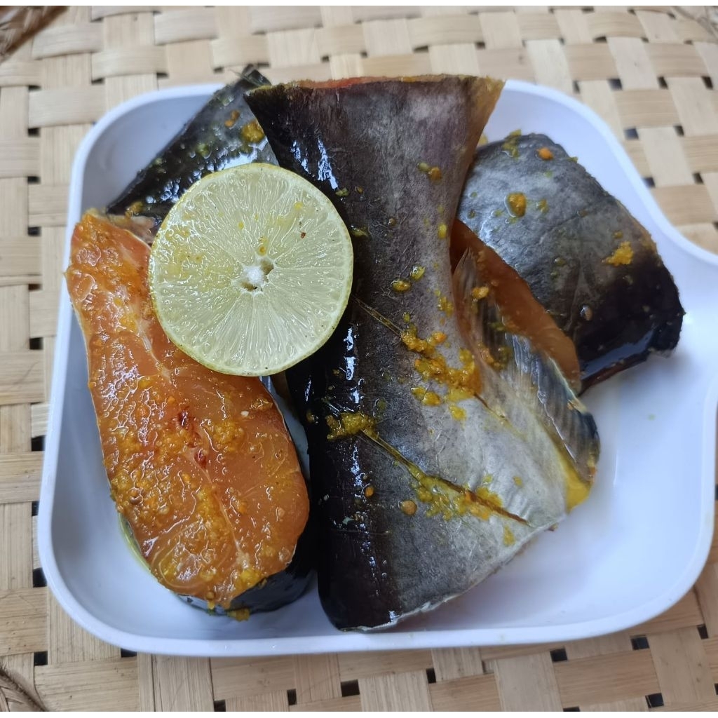 Ikan Patin Siap Goreng Patin Bumbu kuning Patin Marinasi 3 Potong