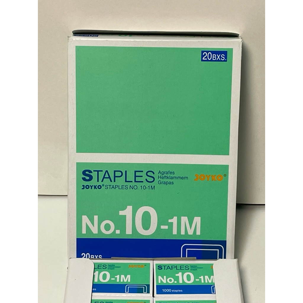 

Murah : Joyko Staples isi Stapler. Penggabung Kertas 1 pack isi 20 pcs.