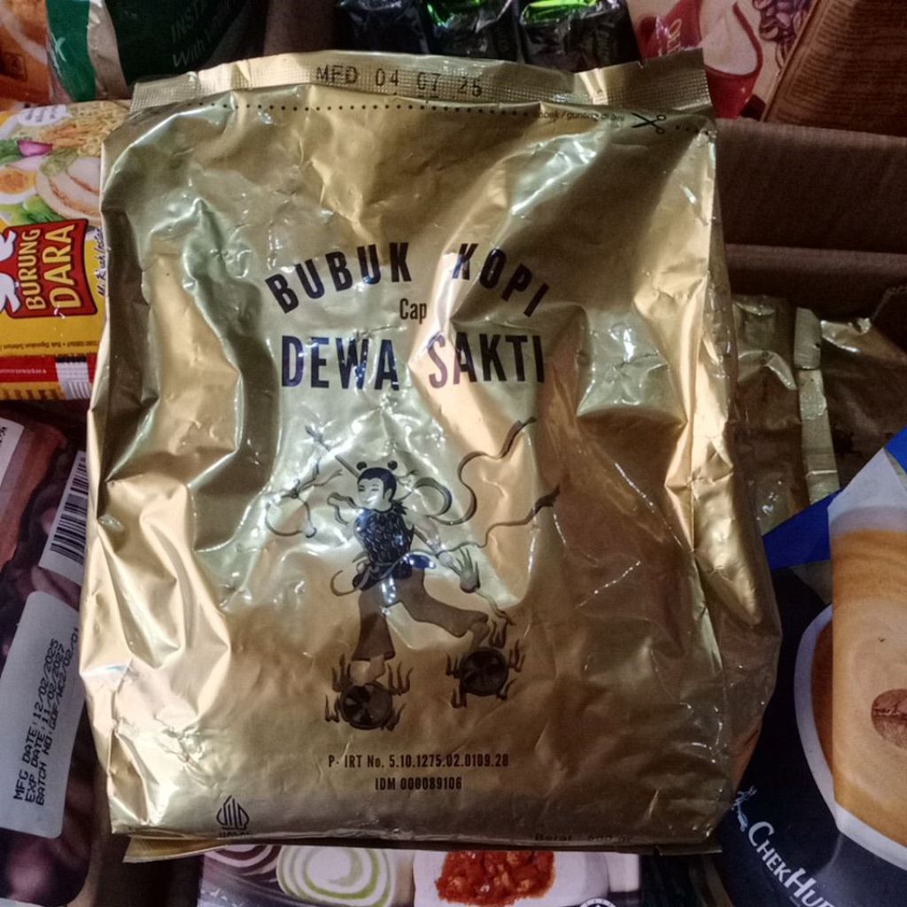 

Kopi bubuk cap Dewa Sakti Gold (Super Quality)