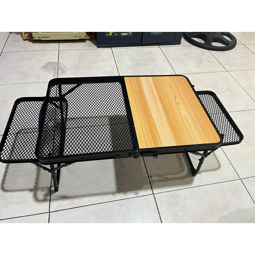 Preloved meja lipat camping cocok untuk tatakan kompor