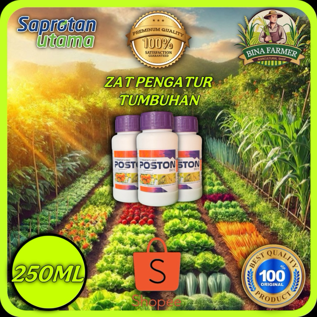 POSTON 250SC/ISI 250ML (ZPT)MERANGSANG PEMBUNGAAN