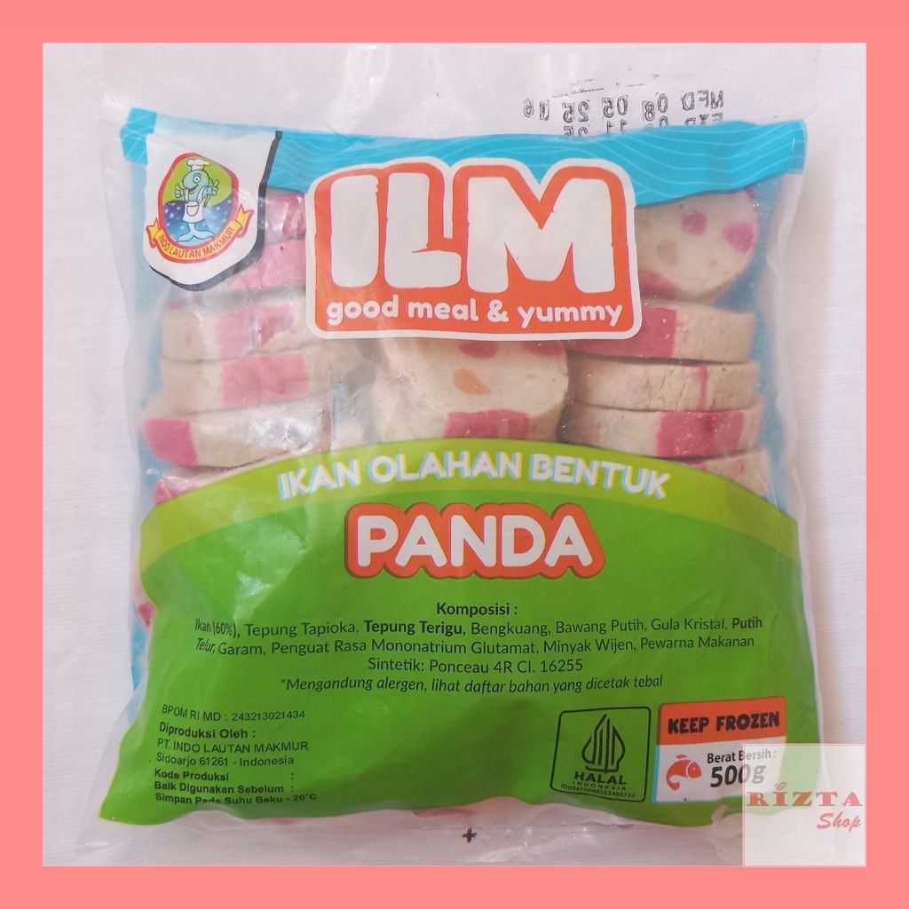

ILM Olahan Ikan Bentuk Panda 500gr