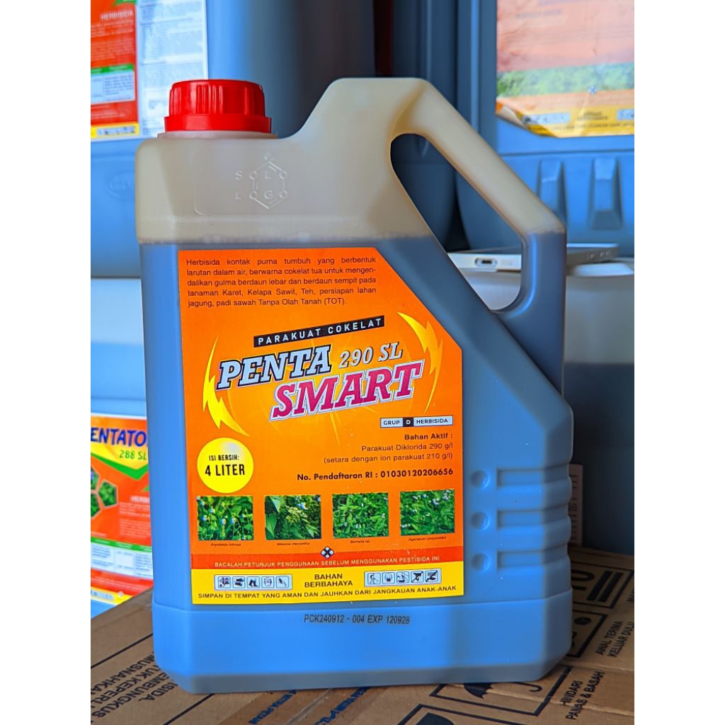 Herbisida Penta Smart 290 SL 4 Liter - Racun Rumput Kontak