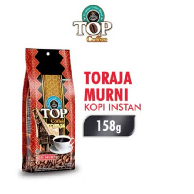 

Top Coffee Kopi Instan Toraja 2 In 1 Pack 158 gr