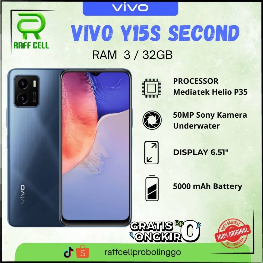 VIVO Y15S S SECOND