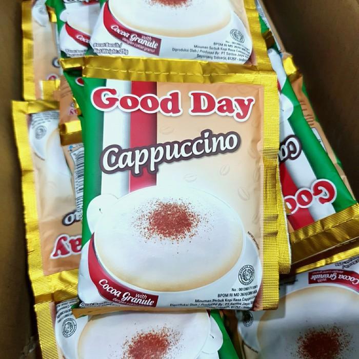 

Kopi Good Day Cappuccino - 1 Renceng isi 10 Sachet @25 Gram