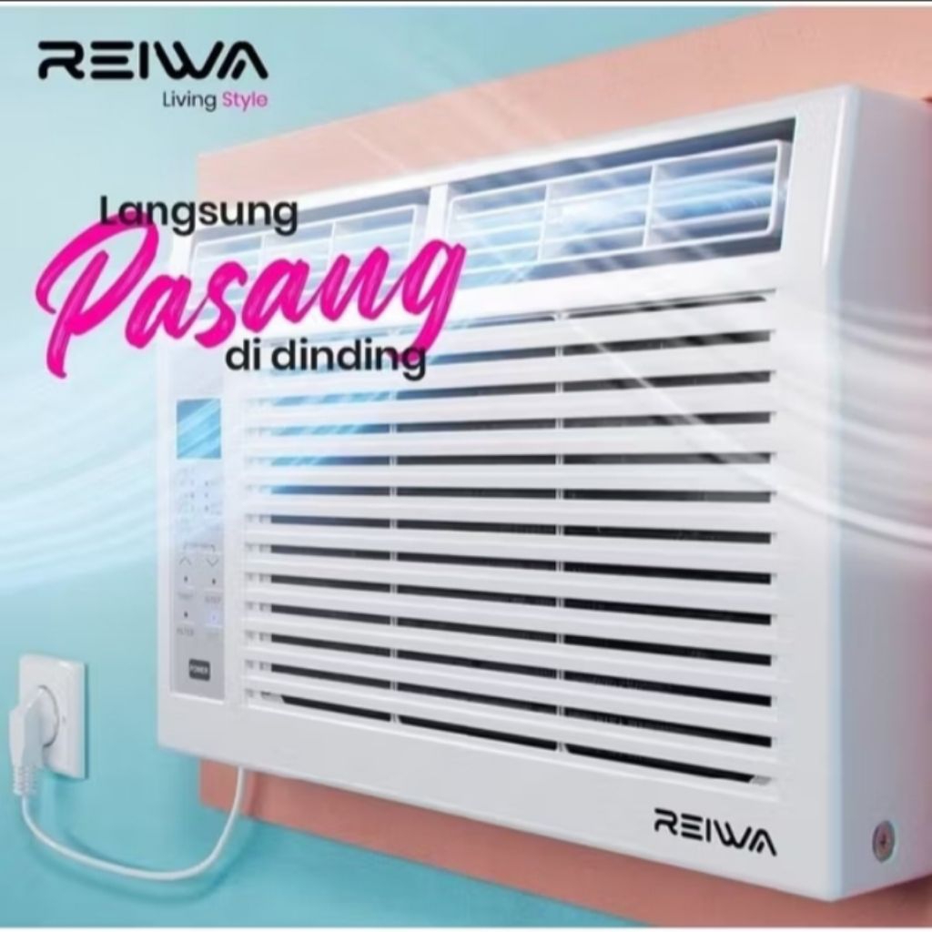 AC WINDOW REIWA 1/2 PK DAN 1 PK LOW WATT ORIGINAL
