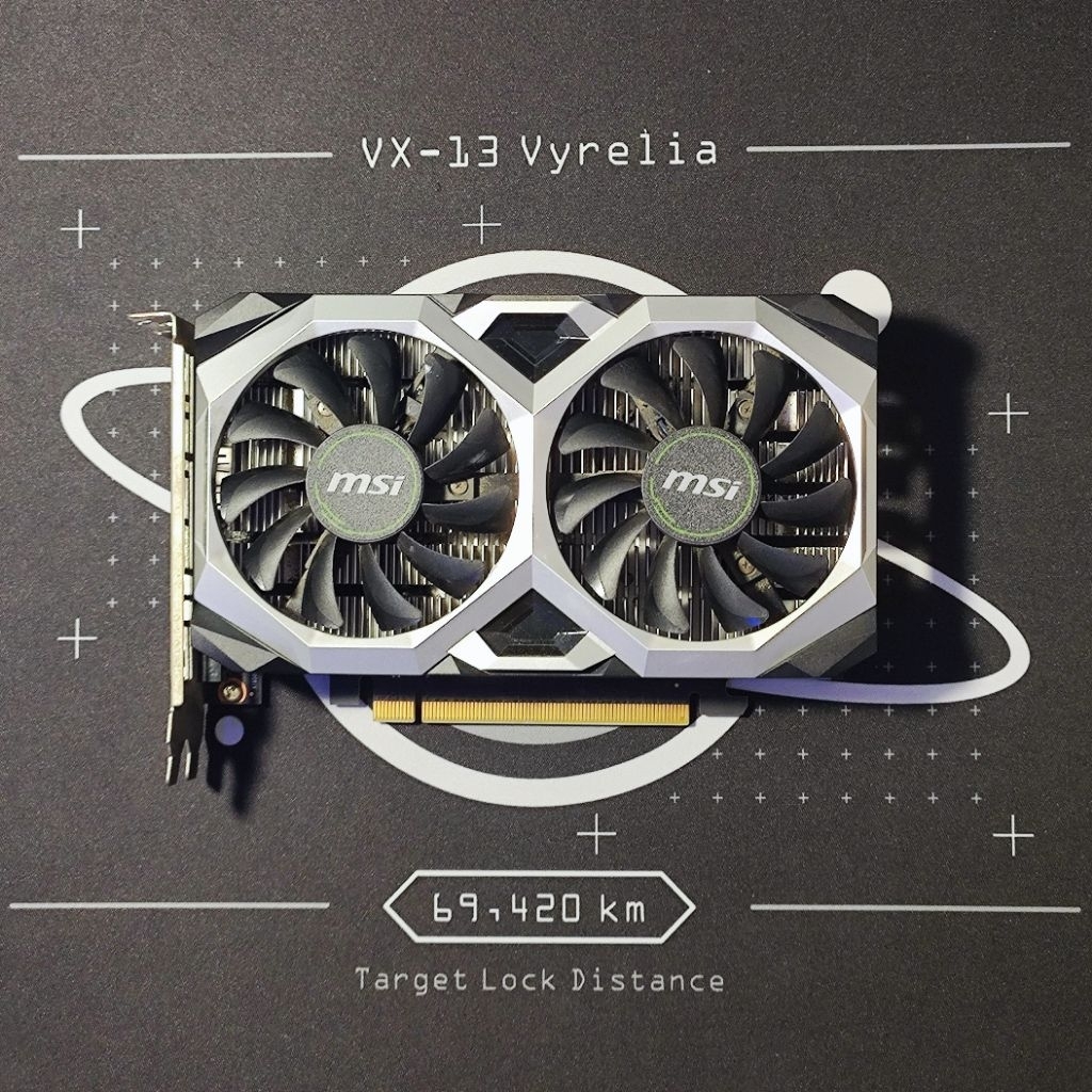 VGA NVIDIA GeForce GTX 1650 4GB MSI VENTUS XS OC Dual Fan NON PIN
