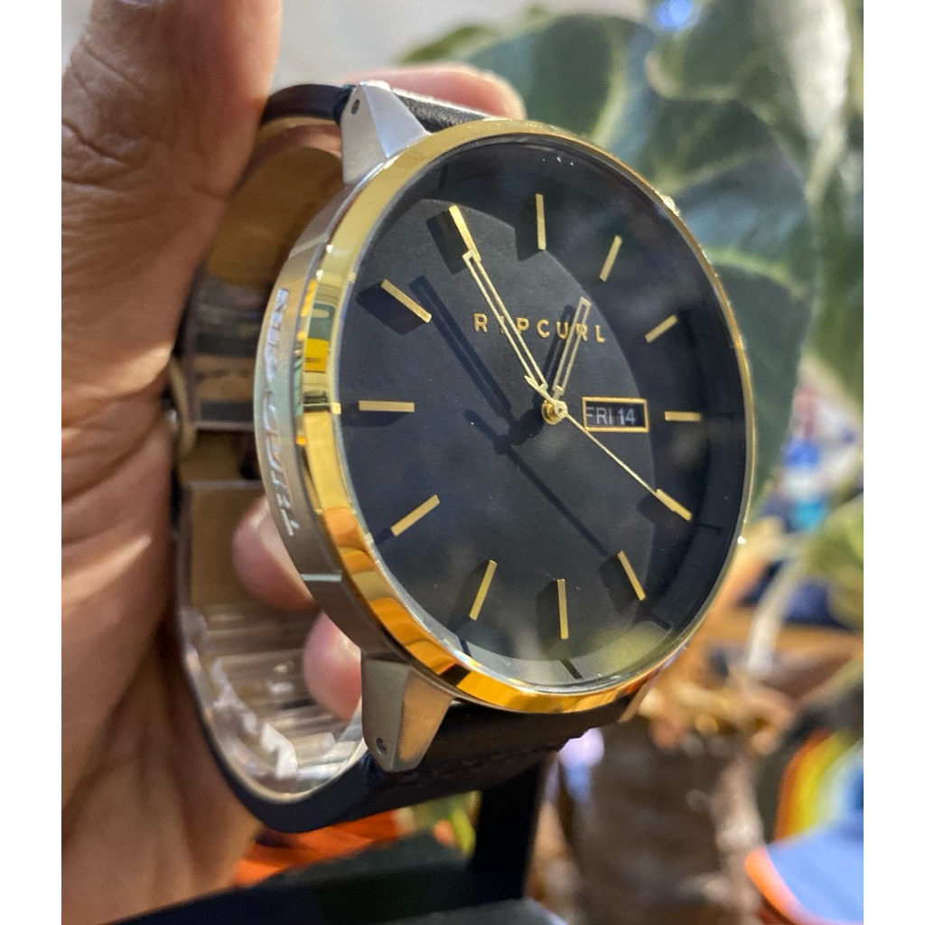 Jam Tangan ripcurl (Detroid Gold/Silver)