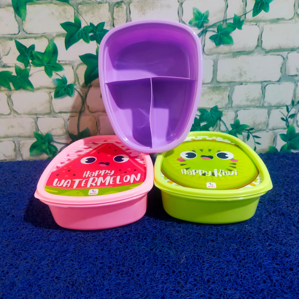KOTAK MAKAN TEPAK MAKAN GABY B114 SEKAT /  TEPAK MAKAN /  NASI / BEKAL / PIKNIK TEPAK WARNA