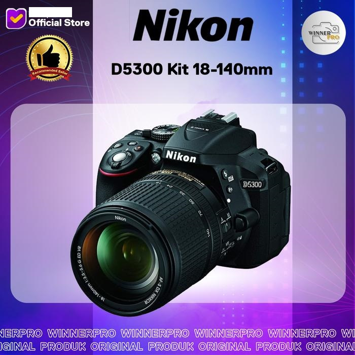 Kamera Nikon D5300 Kit 18-140mm / Nikon D5300