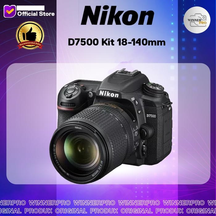 Kamera Nikon D7500 Kit 18-140mm - Nikon D7500