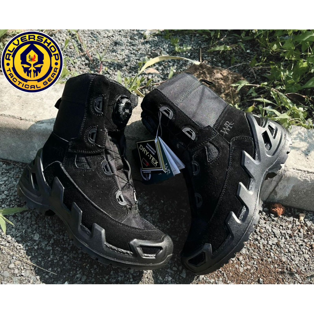 Sepatu Tactical PDL Rager WR Tali Putar Model Lowa Alvershop_TG