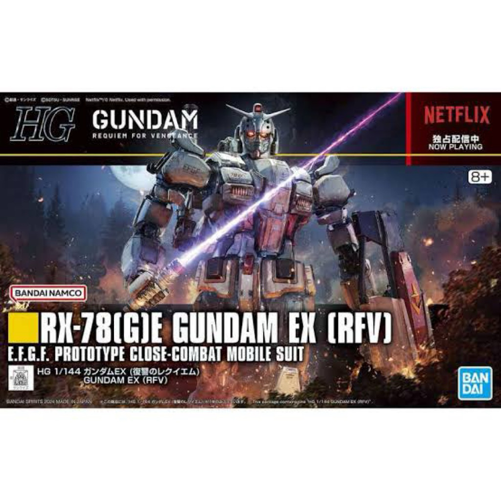 1/144 HG Gundam EX (RFV)