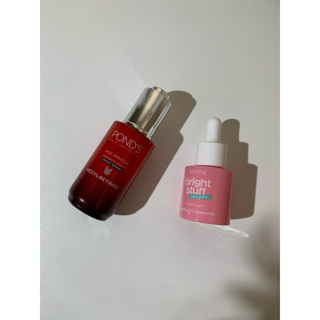 Serum Ponds Retinol -Emina Bright Stuff