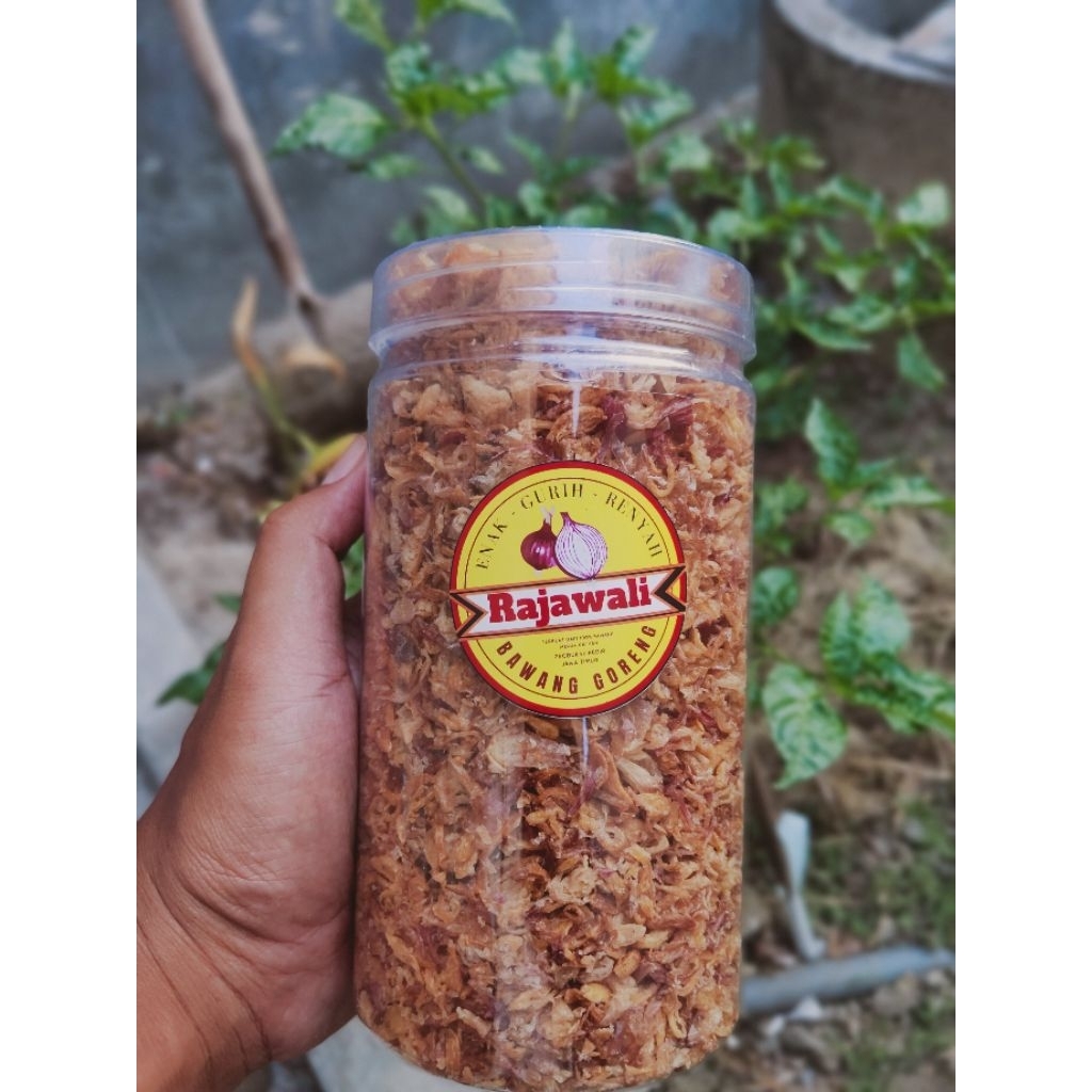 

Bawang goreng premium toples besar