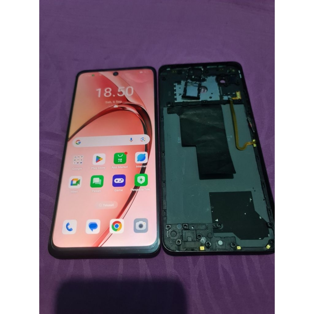 oppo a3x minus lcd kw mesin restar 6/128