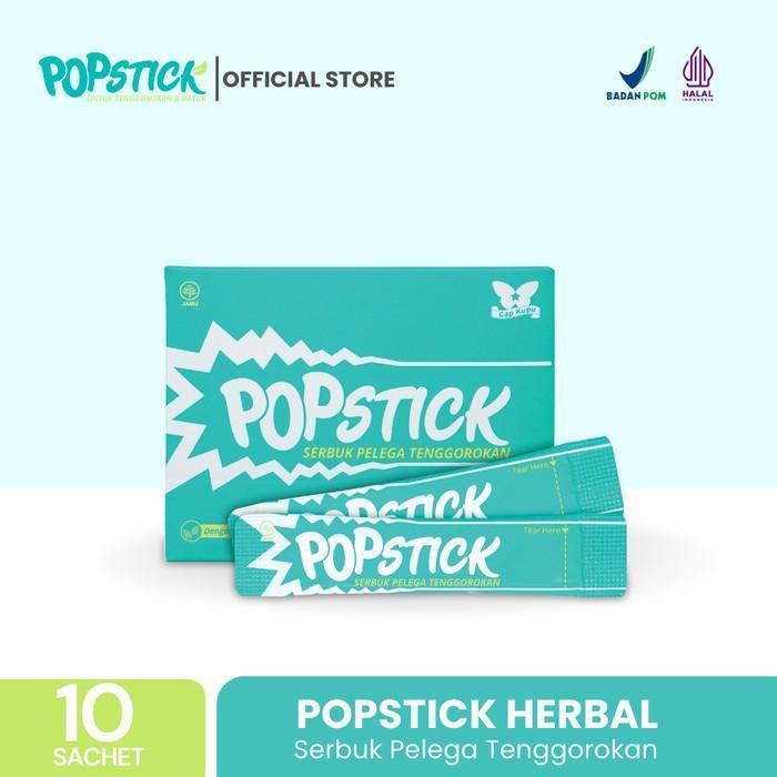 

Popstick Herbal Serbuk Pelega Tenggorokan (10 Sachet)