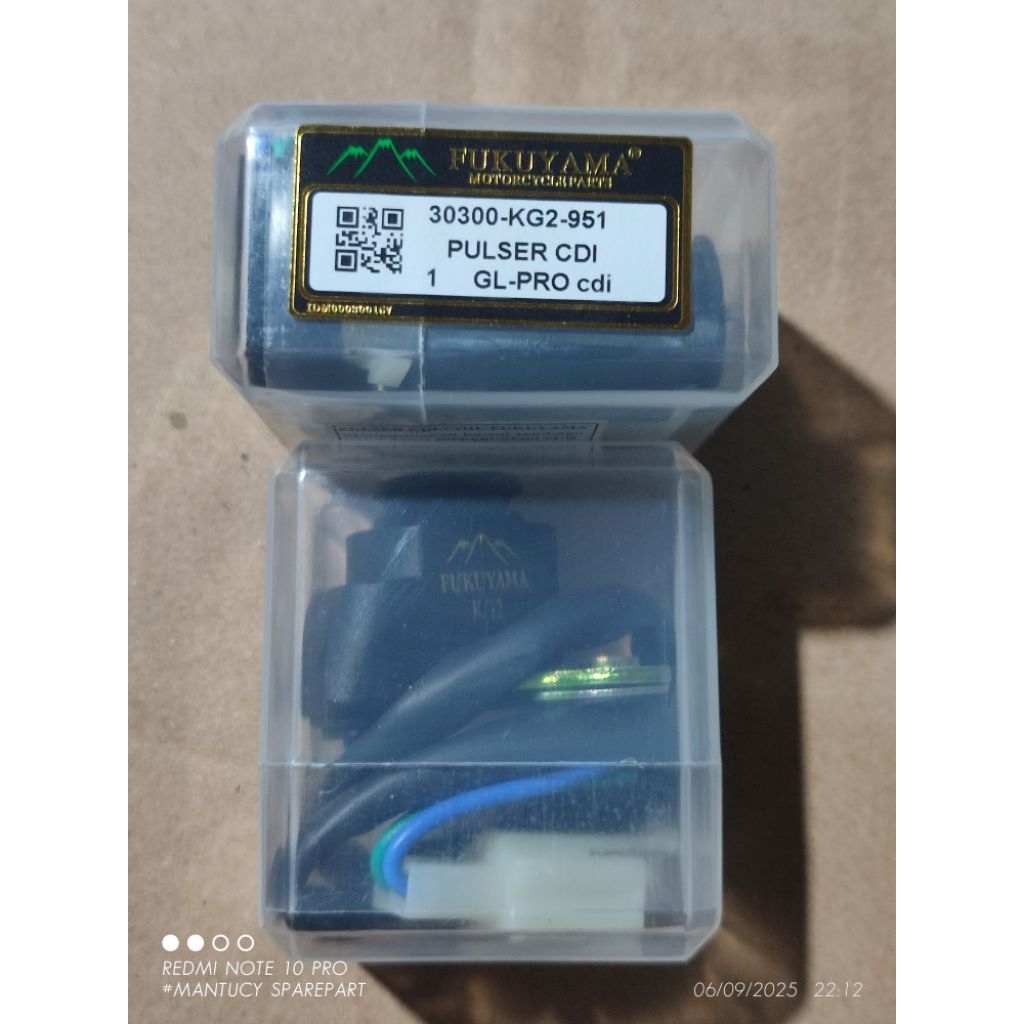 PULSER CDI HONDA GL PRO CDI / SERIES BLACK ANGINE ORIGINAL FUKUYAMA
